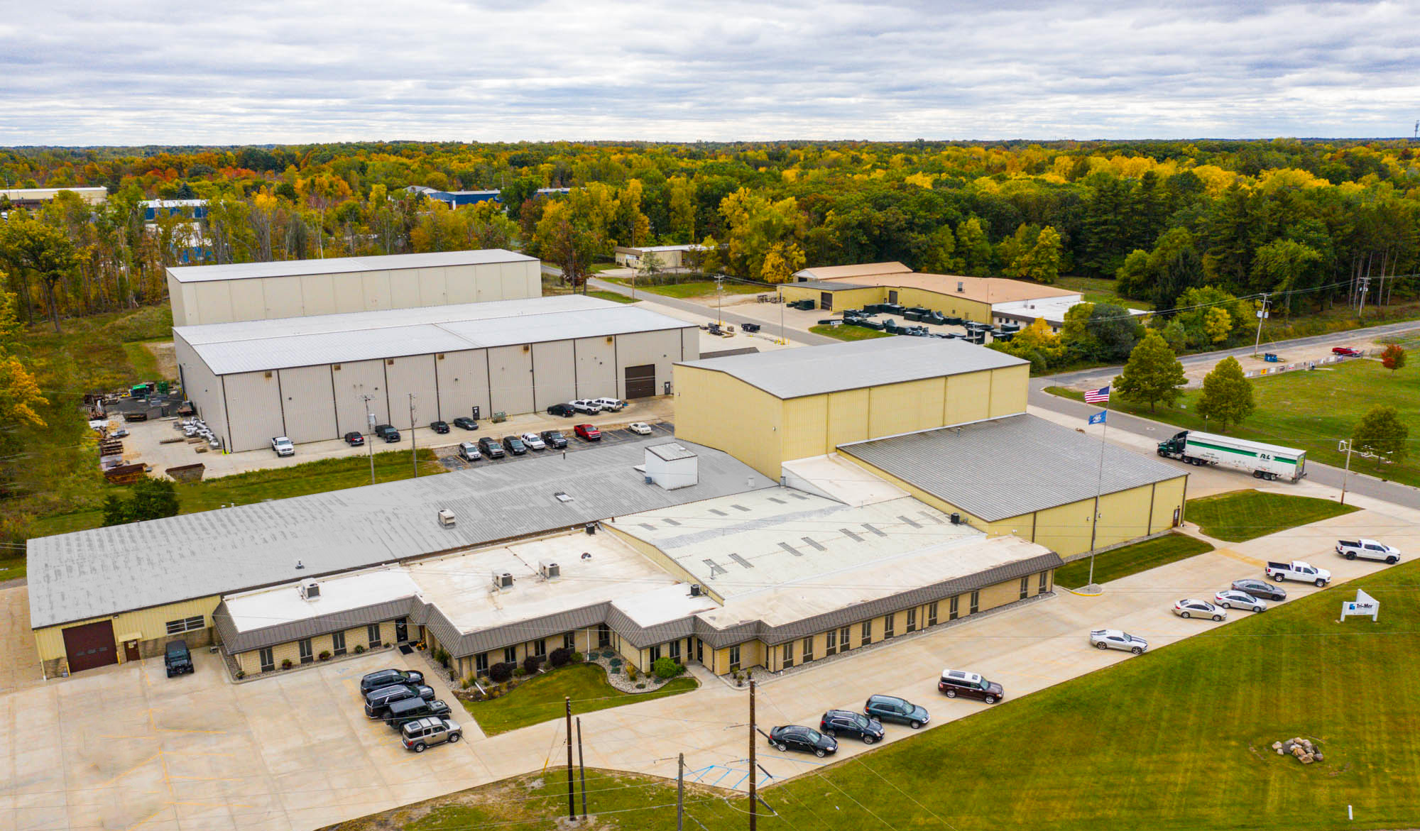 Tri-Meris located in Owosso, MI and has a large scale semi-automated steel fabrication and plastics manufacturing housed in multiple bays with over 300,000 sq. ft. total.