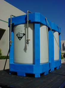 ri-Mer integrated SCR systems include ammonia injection and storage tanks.