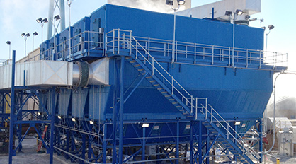 UltraCat Catalytic Filter Systems Installation for MACT compliance